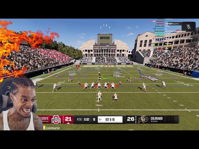 FlightReacts FIRST Time Playing College Football 25 & THIS HAPPENED! (ONLINE RANKED H2H!)