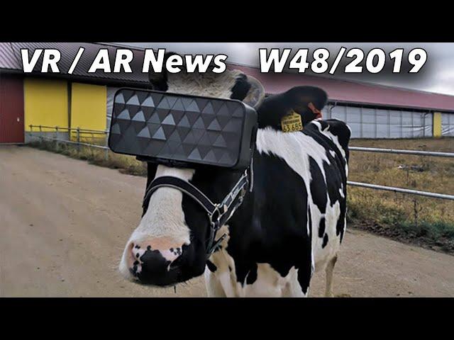 VR News, Sales, Releases (KW 48/19) VR für Kühe, VR goes Mainstream, Facebook kauft Beat Games