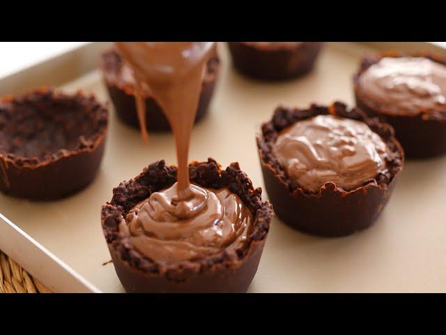 If you have a bowl of oat and chocolates? New easy and delicious homemade cupcake