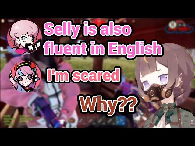 Selly's Scared to have an English Conversation with Anya even tho He's Fluent in English? VCR Rust!