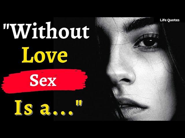 Without Love Sex Is a...|Sex for pregnancy after marriage|Quotes| #lifequotes #sexualhealth #sex