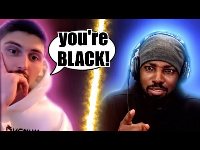 Because you're BLACK | Paranoia Prank EP15 (Omegle Trolling)