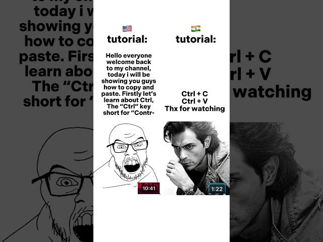 Indian Tutorials be like: