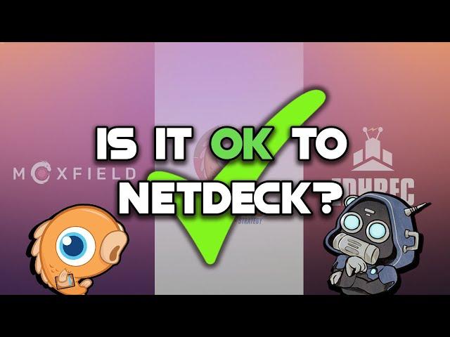 The Netdecking Problem #mtg