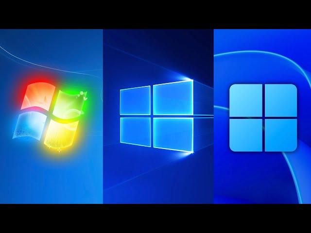 Windows 7 vs 10 vs 11 Icons!