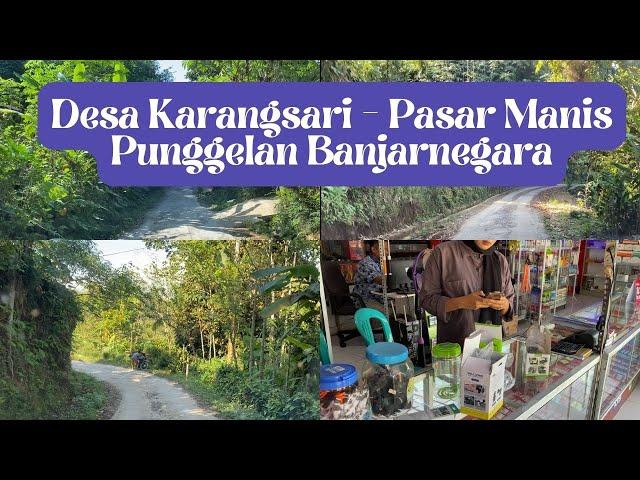 Suasana Desa Karangsari - Pasar Manis Punggelan