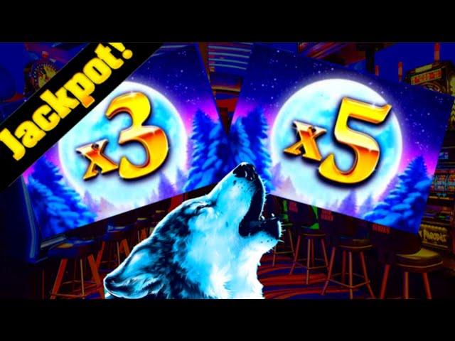 Landing the 15X On Timber Wolf Gold USING MY FREE PLAY! JACKPOT HAND PAY!