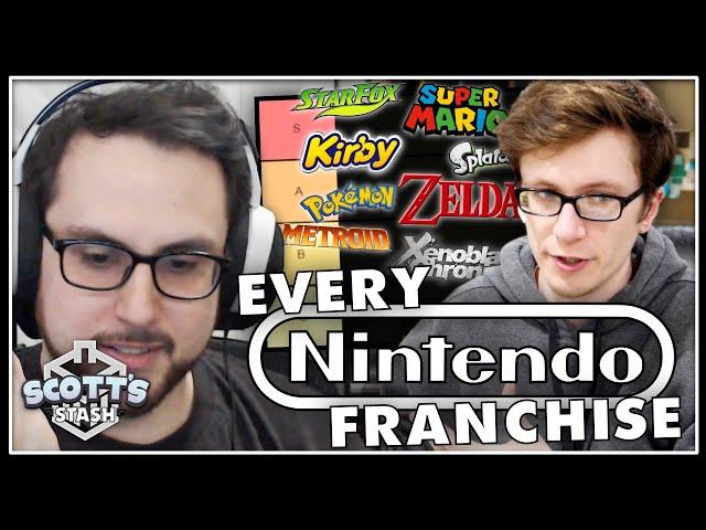 Ranking Every Nintendo Franchise with AntDude