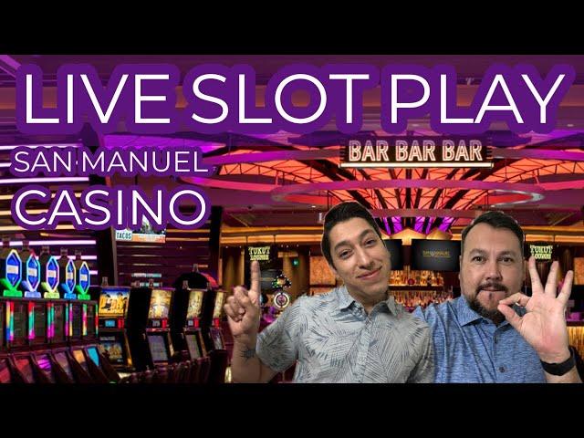 LIVE Slot Play  Palm Springs Spinners from San Manuel Casino