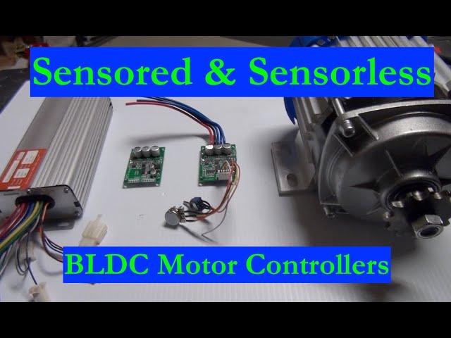 How to Connect a Brushless DC Motor (36V 500W BLDC) to Sensored & Sensorless Controllers (2021)