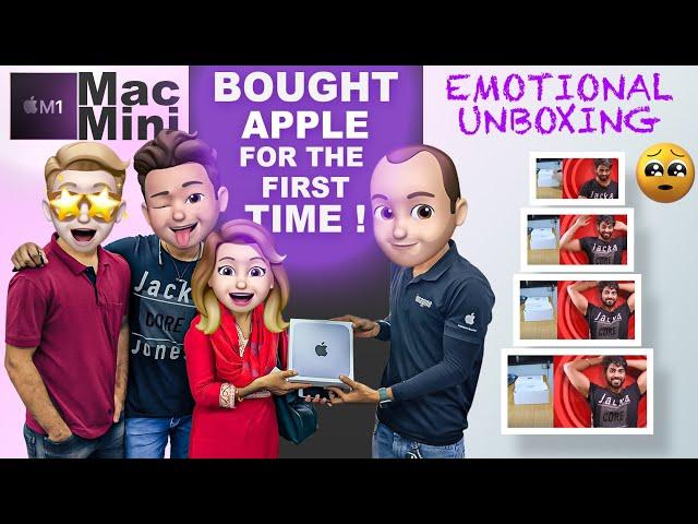 Buying Apple For The First Time ! | EMOTIONAL  | Apple Mac mini Unboxing & First Impression !