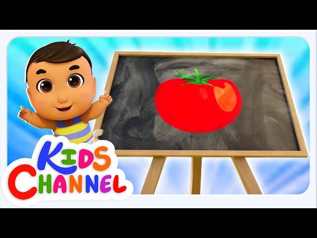 लाल टमाटर , Lal Tamatar Bade Mazedar, Haan Haan Geet + Nursery Rhymes and Songs for Kids in Hindi