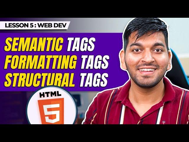 Mastering HTML Tags for Web Development || Episode - 5