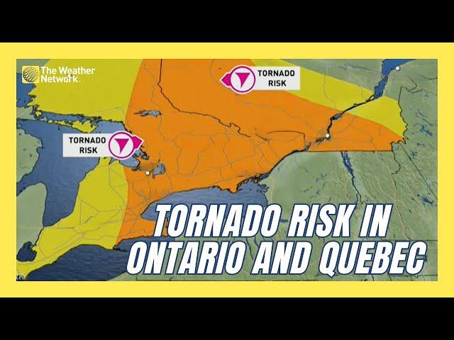 Severe Storm Threat Looms Over Ontario and Quebec Wednesday