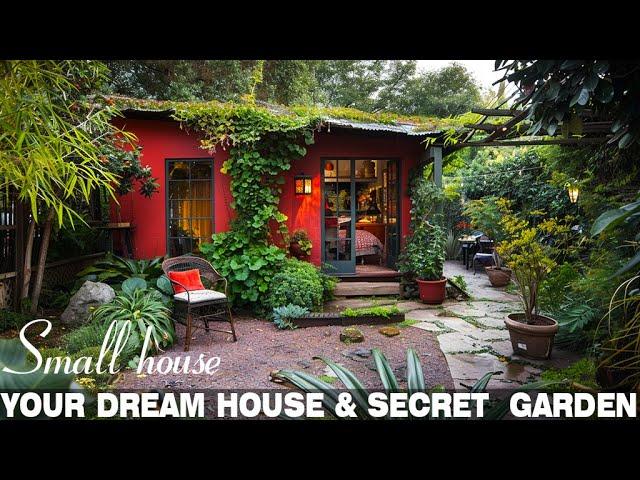 Behind Closed Doors: A Tiny Home with a Surprise | Finding Peace in a Tiny Home with a Secret Garden