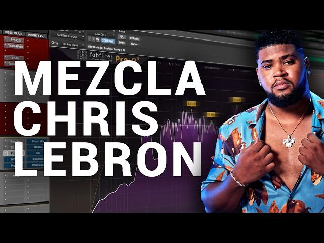 Mezcla de voces de chris Lebron