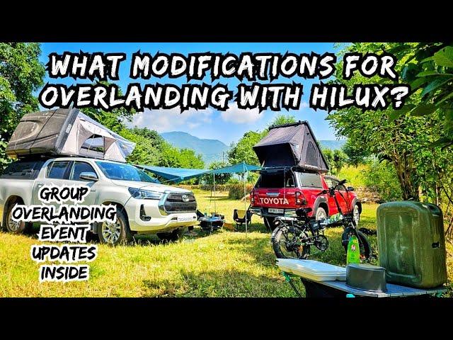 Toyota Hilux Overlanding | Hilux Modification | Thano Uttarakhand @NomadAdventuresOverland#hilux