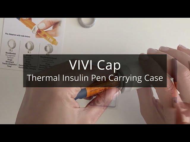 VIVI Cap Thermal Insulin Pen Carrying Case  I  Sugar Medical