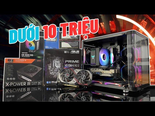 Tài chính dưới 10 triệu? đừng bỏ lỡ mẫu PC đẹp, hiệu năng cao này