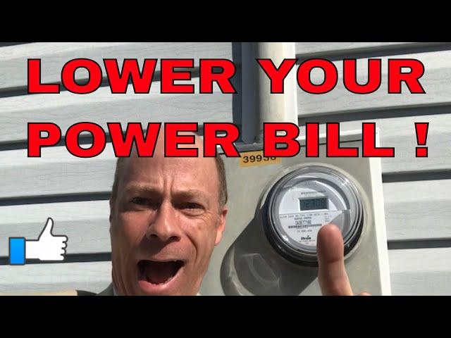 How To LOWER YOUR UTILITY BILLS And SAVE BIG MONEY !!!