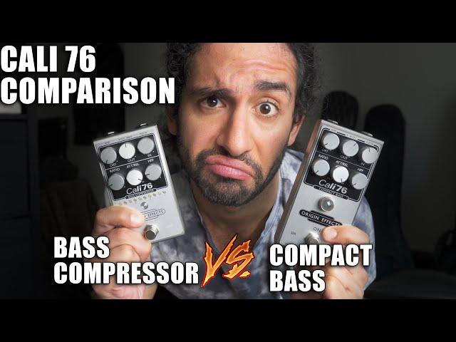 Origin Effects Cali76 Comparison | Compact Bass vs Bass Compressor