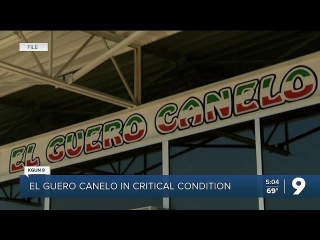 El Guero Canelo Founder in Critical Condition