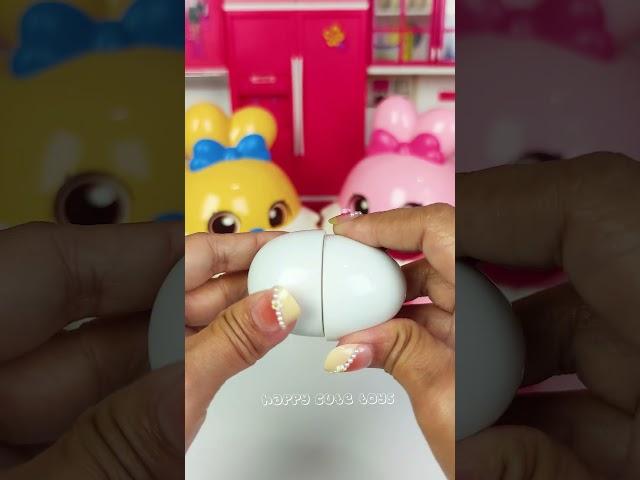 Satisfying with Unboxing & Review Cute Pink and Yellow Rabbit Set Toys, ASMR Videos