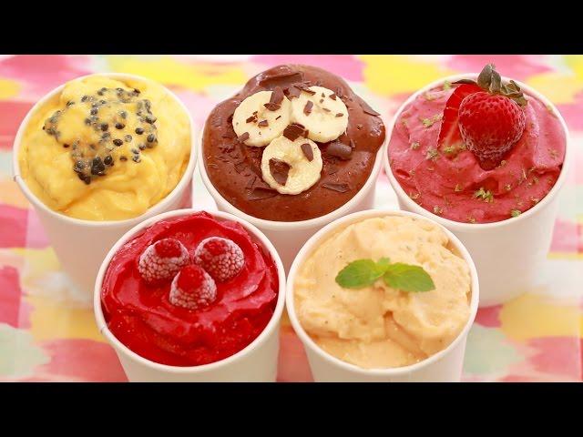 Homemade Sorbet in 5 Minutes (No Ice Cream Machine Required) | Bigger Bolder Baking