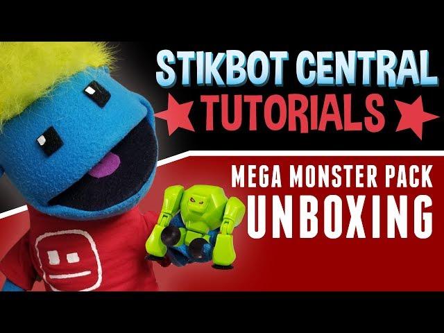 SPOOKY Stikbot Monsters UNBOXING!!! | Stikbot Tutorials