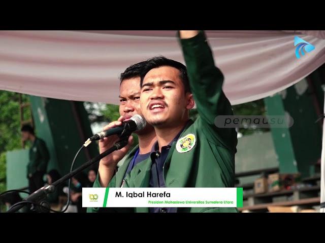 PKKMB USU 2019 - Orasi Presiden Mahasiswa USU