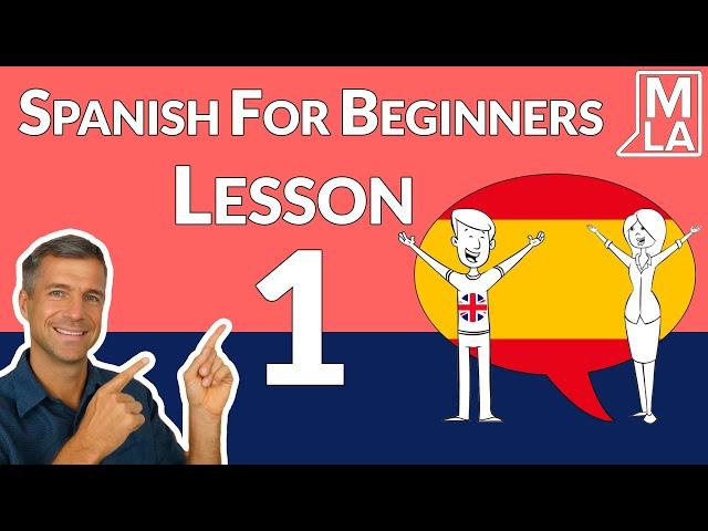  Spanish for Beginners | A1-A2 | Lesson 1 | Marcus´ Language Academy