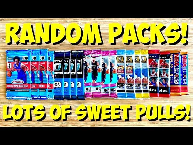 RANDOM RETAIL BASKETBALL PACK BREAK! Prizm, Optic, Revolution & More! Lots Of Sweet Pulls + Auto Hit