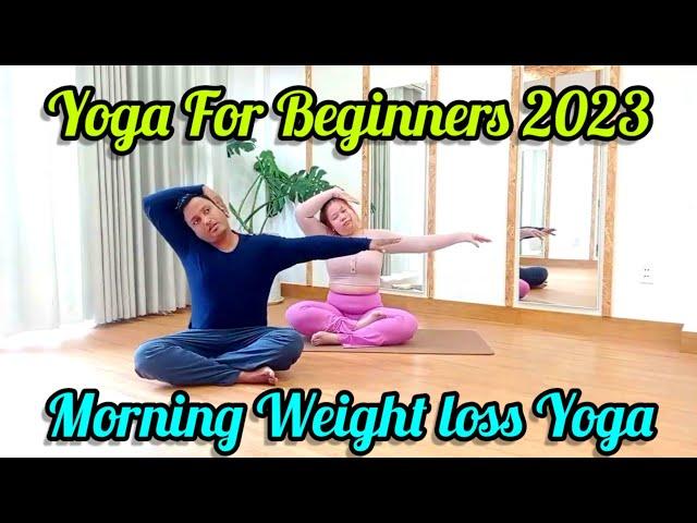 55 Minutes Morning Yoga For Complete Beginners 2023 || Yoga For Weight Loss Gentle Flow