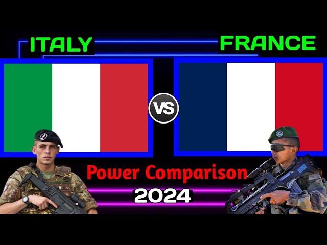 Italy vs France Military Power Comparison 2024 | France vs Italy Military Power 2024