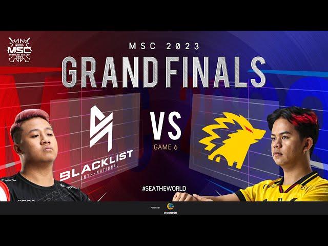 [ID] MSC Grand Finals | BLACKLIST INTERNATIONAL VS ONIC | Game 6