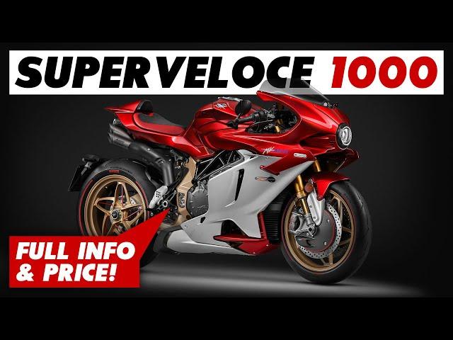 MV Agusta Superveloce 1000 Serie Oro: Everything You Need To Know!