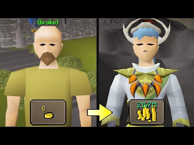 0 GP to 2 Billion GP From Scratch on OSRS #1