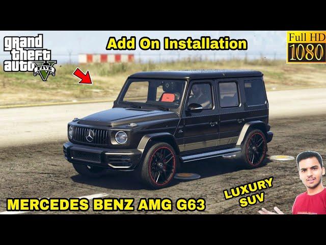 GTA 5 : HOW TO INSTALL MERCEDES BENZ AMG G63 SUV MOD