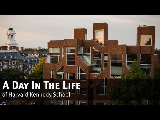 A Day In The Life of Harvard Kennedy School