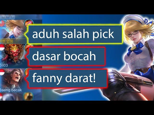 Prank Fanny Darat Awalnya Diremehkan, Akhirnya Dibilang Jago - Mobile Legends