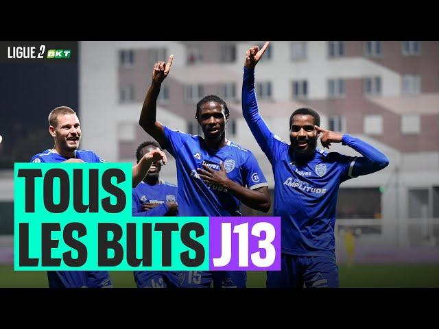 Tous les buts de la 13ème journée - Ligue 2 BKT 24/25