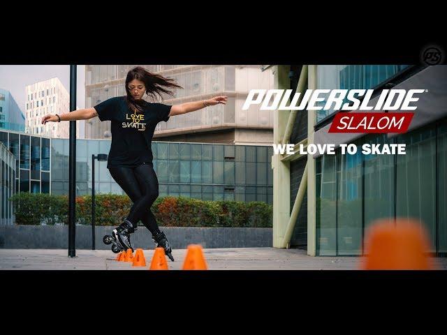 Best of SLALOM inline skating - Powerslide Freestyle 