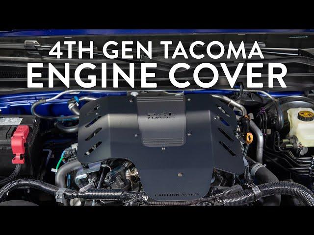 4th Gen Tacoma Engine Cover Install