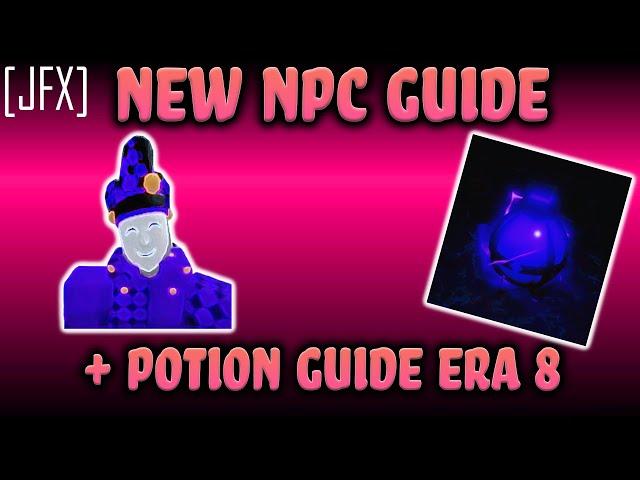 How to get NEW Jester NPC in Sols RNG ERA 8 + NEW Oblivion Potion EASY