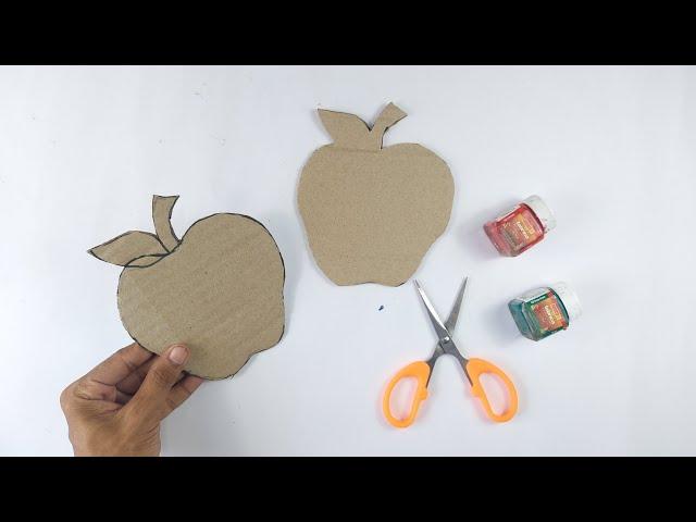 Diy Easy apple Craft Ideas for home decor | Home Decoration Ideas | Cardboard Craft