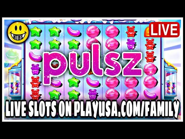 LIVE SLOTS ON PLAYUSA.COM/FAMILY | PULSZ | ONLINE SLOTS | WIN CASH PRIZES