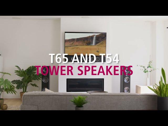 PSB Imagine Series — T65 and T54 Tower Speakers