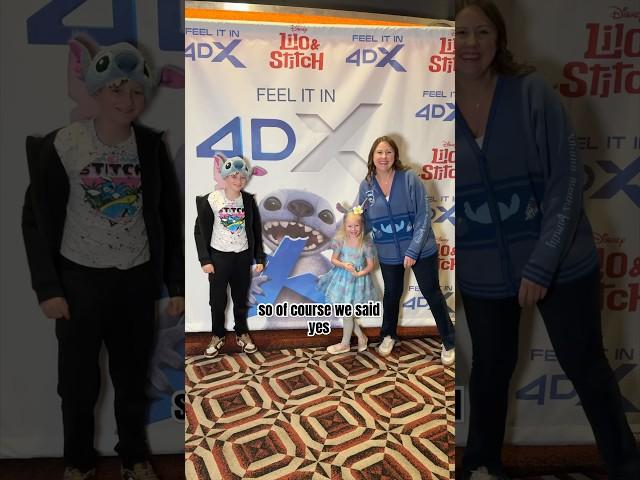 Lilo & Stitch in 4DX #Shorts #LiloAndStitch #4DX