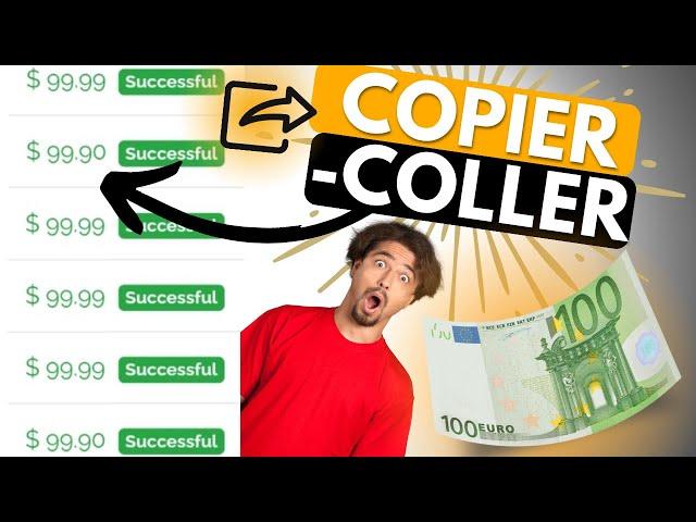 Gagner de L'ARGENT en ligne RAPIDEMENT et facilement : COPIER-COLLER DE LIENS [argent internet]