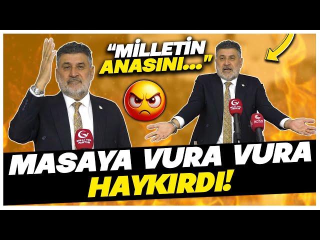 Ülkücü Başkan Remzi Çayır masaya vura vura haykırdı! "Milletin anasını..."